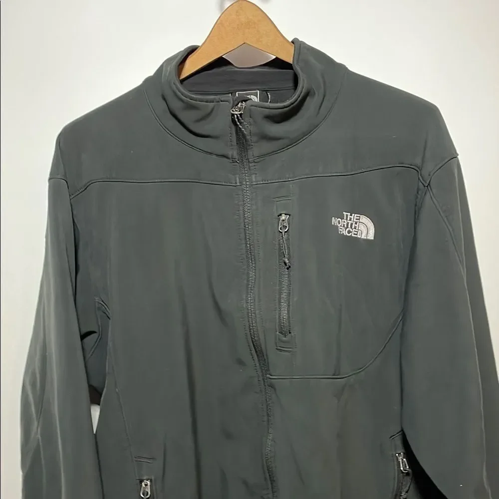 The North Face Black Performance Jacket with Stand-Up Collar